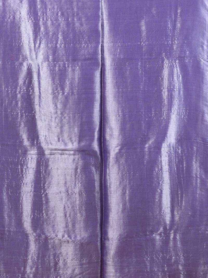 Sutayan Lavender Color Tissue Saree