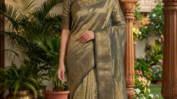 green-and-gold-tissue-saree-sutayan